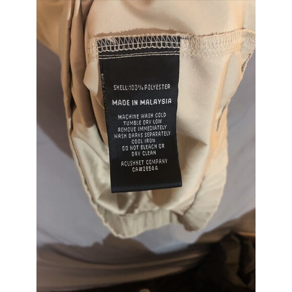 FJ FootJoy lightweight Golf Vest Men’s Large Perf.1/4 snap Pullover - Picture 5 of 7